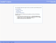 Tablet Screenshot of mail1.hosting.digiweb.ie